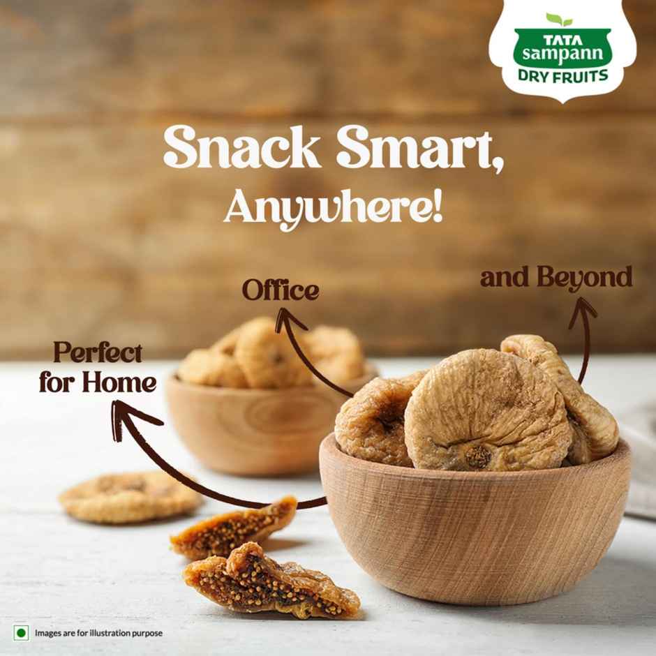 Tata Sampann Premium Anjeer (Dried Figs)Rich In Calcium & Fibre