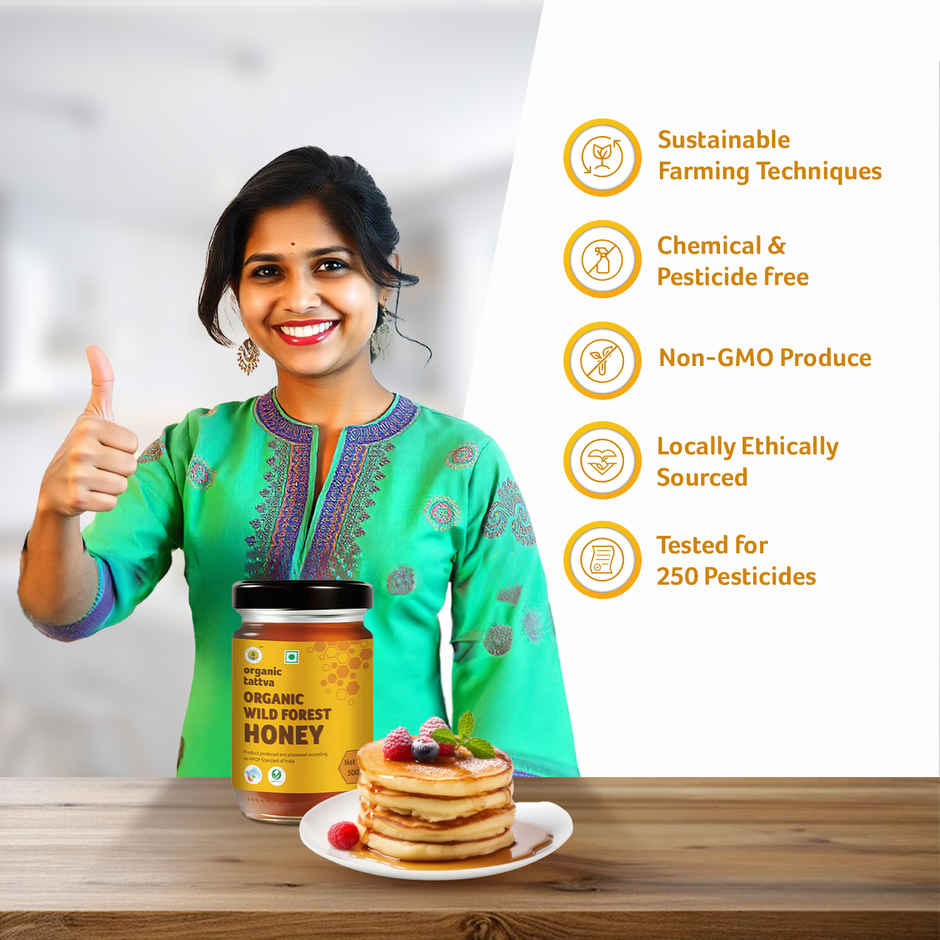 Organic Tattva Wild Forest Honey