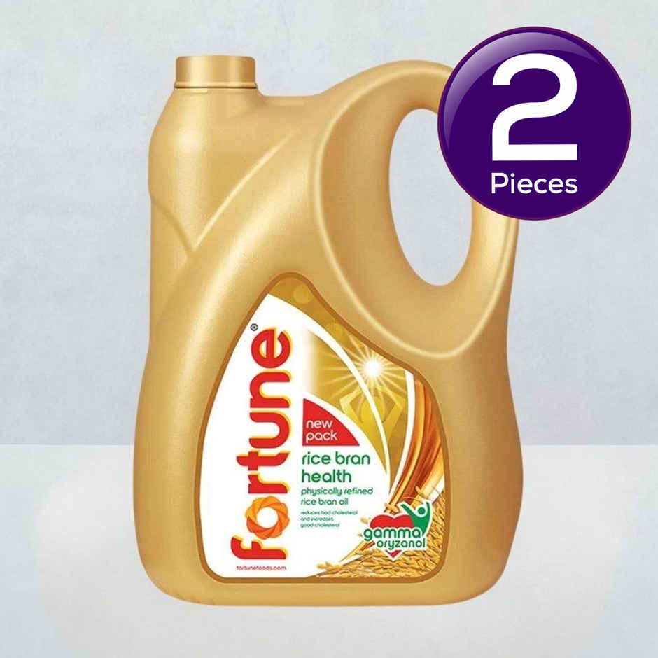 Fortune Rice Bran Health Oil | Jar Combo