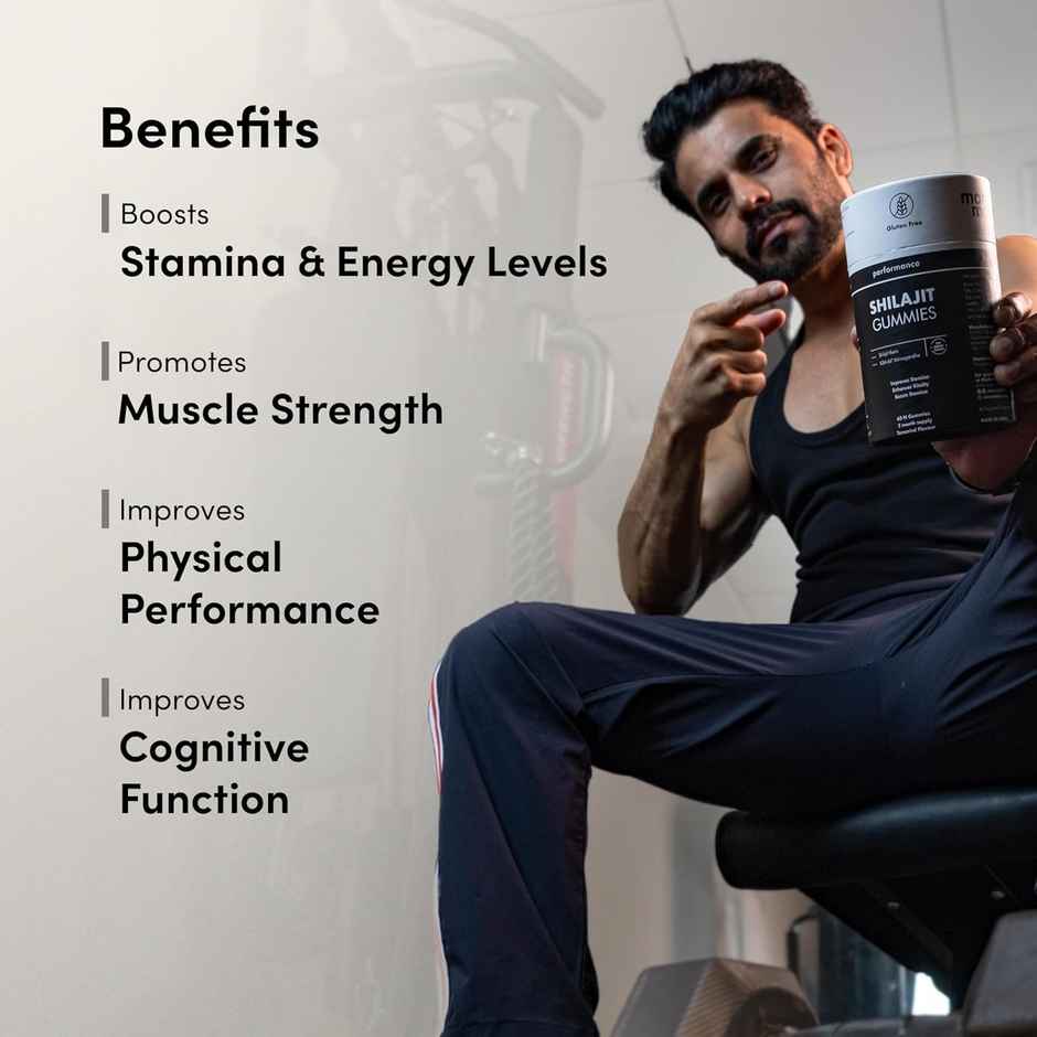Man Matters Pure Himalayan Shilajit Gummies Advanced | Boosts Stamina & Energy levels