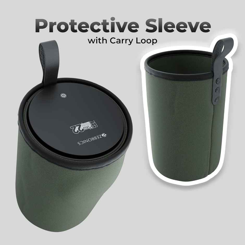 Zebronics Pixaplay 22, Smart Projector, 3400 Lumens, 4K Support,160 Inch Screen Size, Miracast