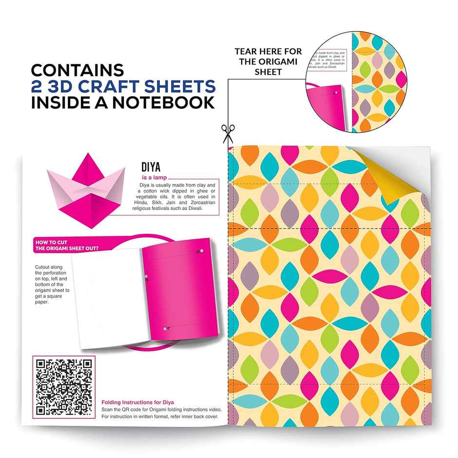 Classmate 3D Craft Interaktiv Origami 240X180 Ruled 172Page