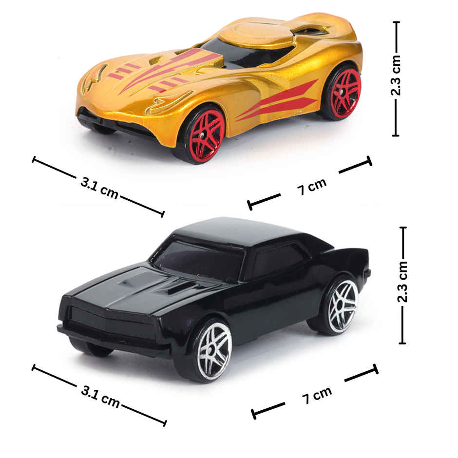 Race N Roll 1:64 Metal Die Cast Car - Br.ch | Pack of 2