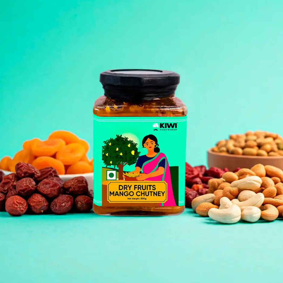 Kiwi Kisan Window Dry Fruits Mango Chutney