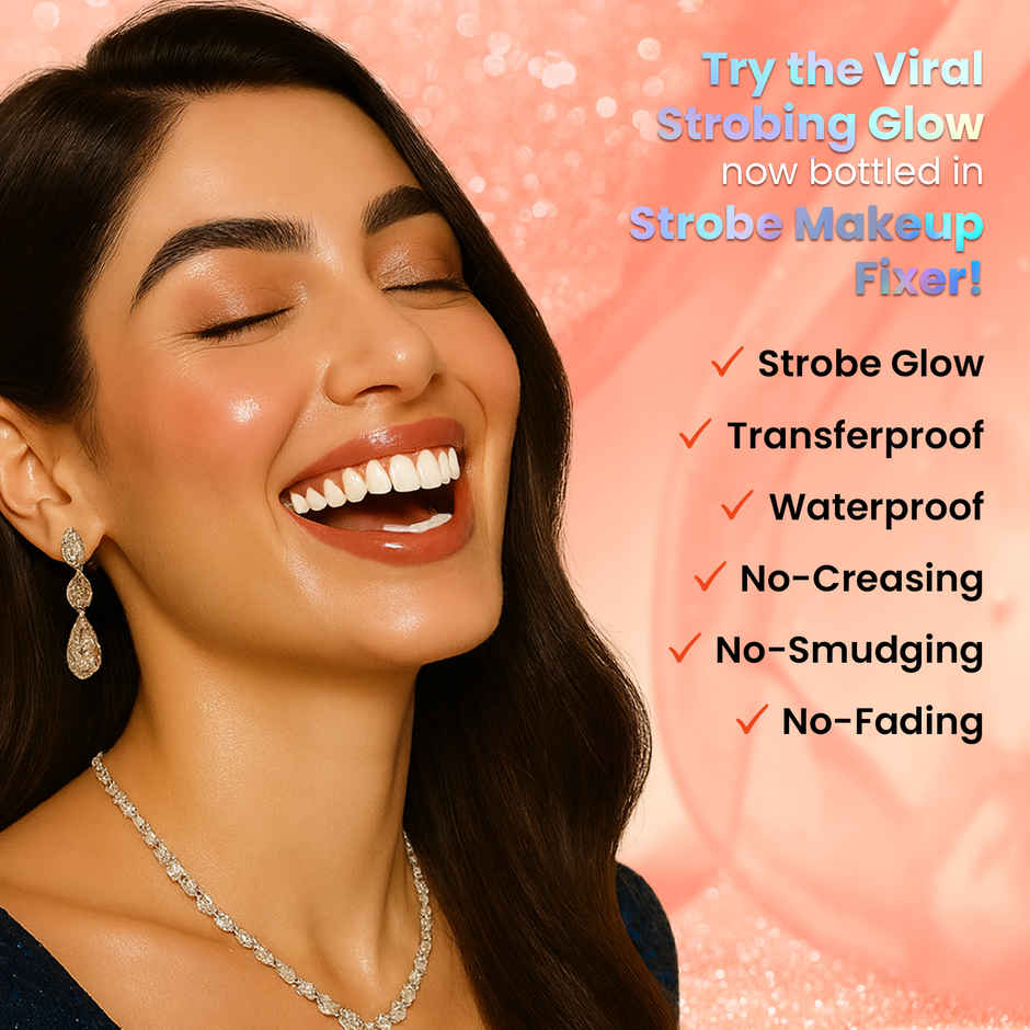 Faces Canada Ultime Pro Strobe Makeup Fixer | Rose Gold | 12Hr Shimmery Glow