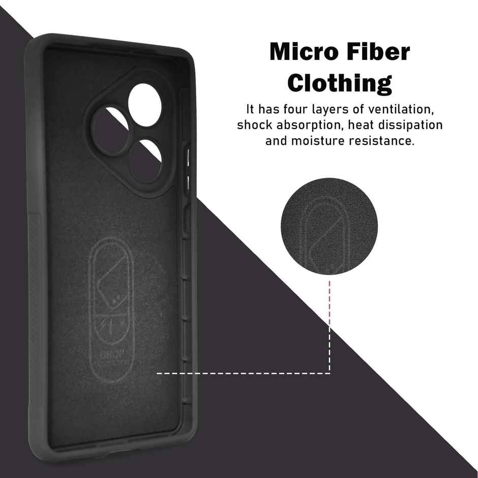 Artistque Case For Realme Gt 6t 5g - Liquid Stripe Back Cover Silicone