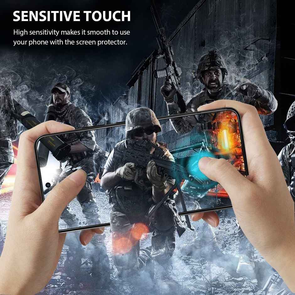 OHONESTY Tempered Glass for Samsung S23 FE 5G| Scratch-Resistant Screen Protector