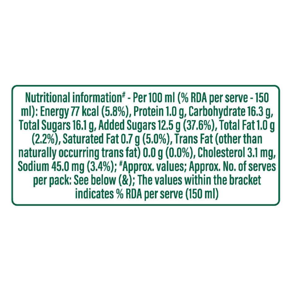Sunfeast Mango Smoothie With Mango Chunks