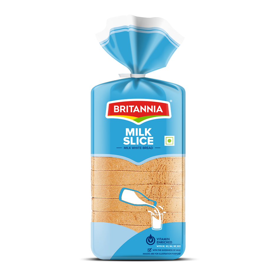 Britannia Milk Slice White Bread