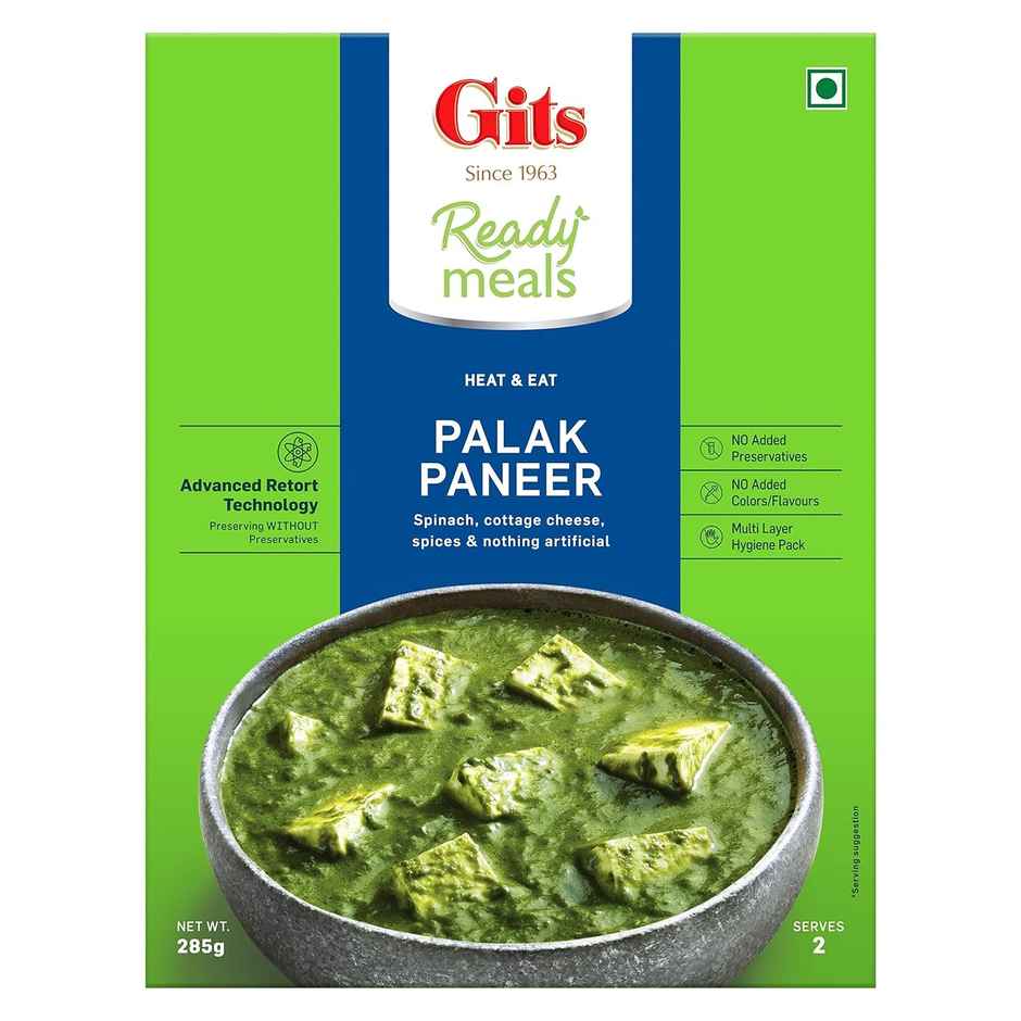 Gits Ready To Eat Palak Paneer | Convenient & Tasty