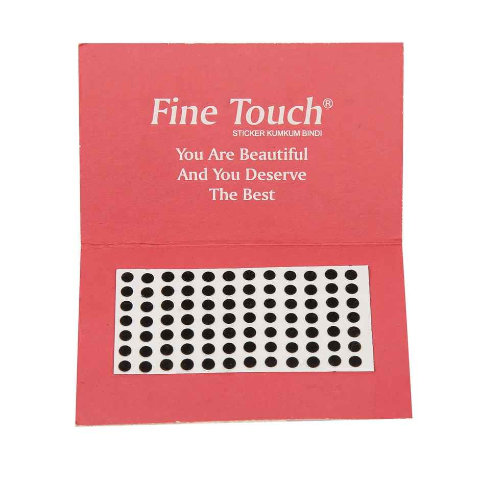 Fine Touch Bindi | Black 8 No
