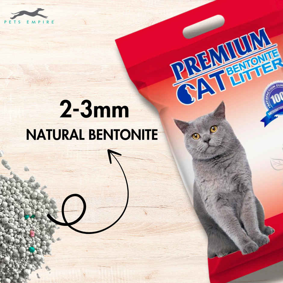 Pets Empire Natural Scoopable Bentonite Ball Cat litter , Rose Scent 0xc000bd7458 Assorted