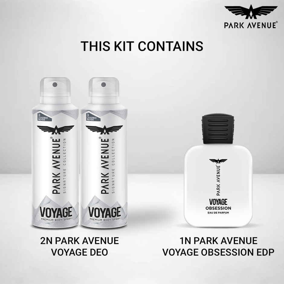 Park Avenue Signature Perfume Gift Set For Men 2 Deo 1 Eau De Perfume