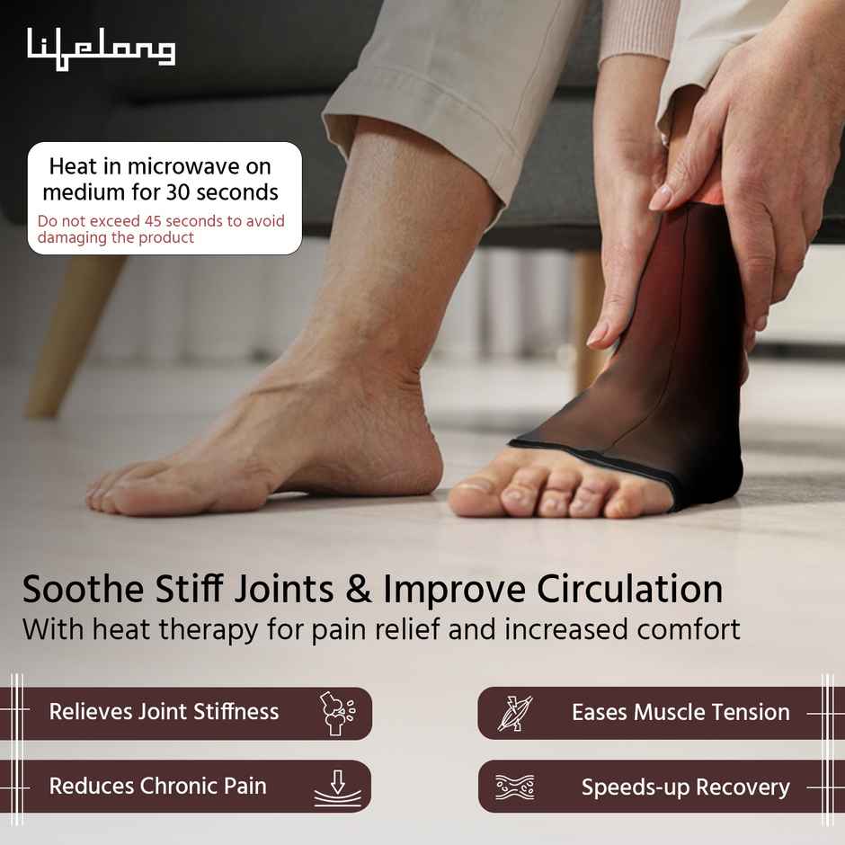 Lifelong Reusable Hot & Cold Gel Pack for Ankle Recovery & Pain Relief | Cool Pack | Ice Bag