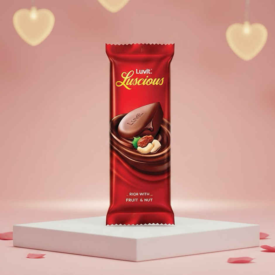 Luvit Luscious Fruit & Nut Chocolate Bar