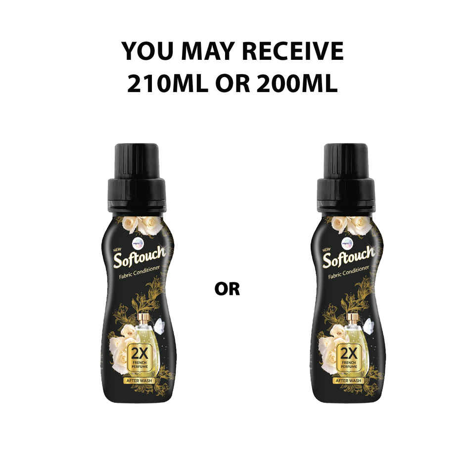 Softouch French Perfume After Wash Fabric Conditioner | Black Combo 