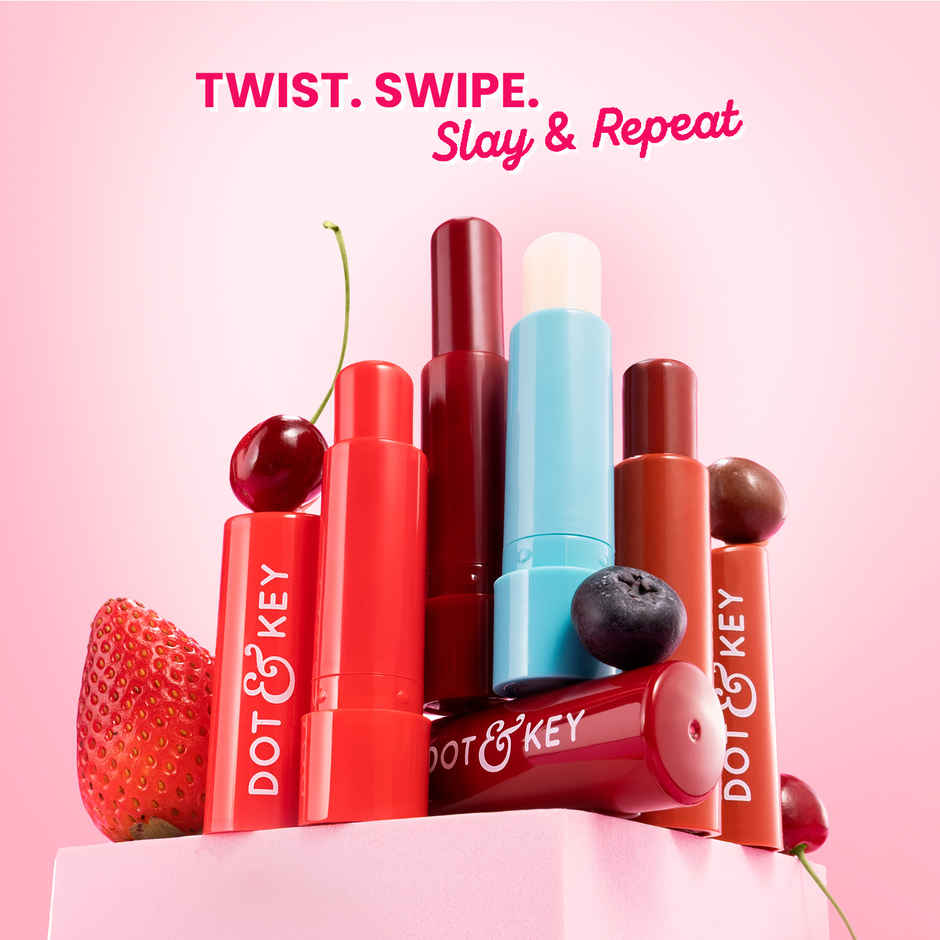 Dot & Key Barrier Repair Hydrating Lip Balm SPF 50 | Cherry Crimson