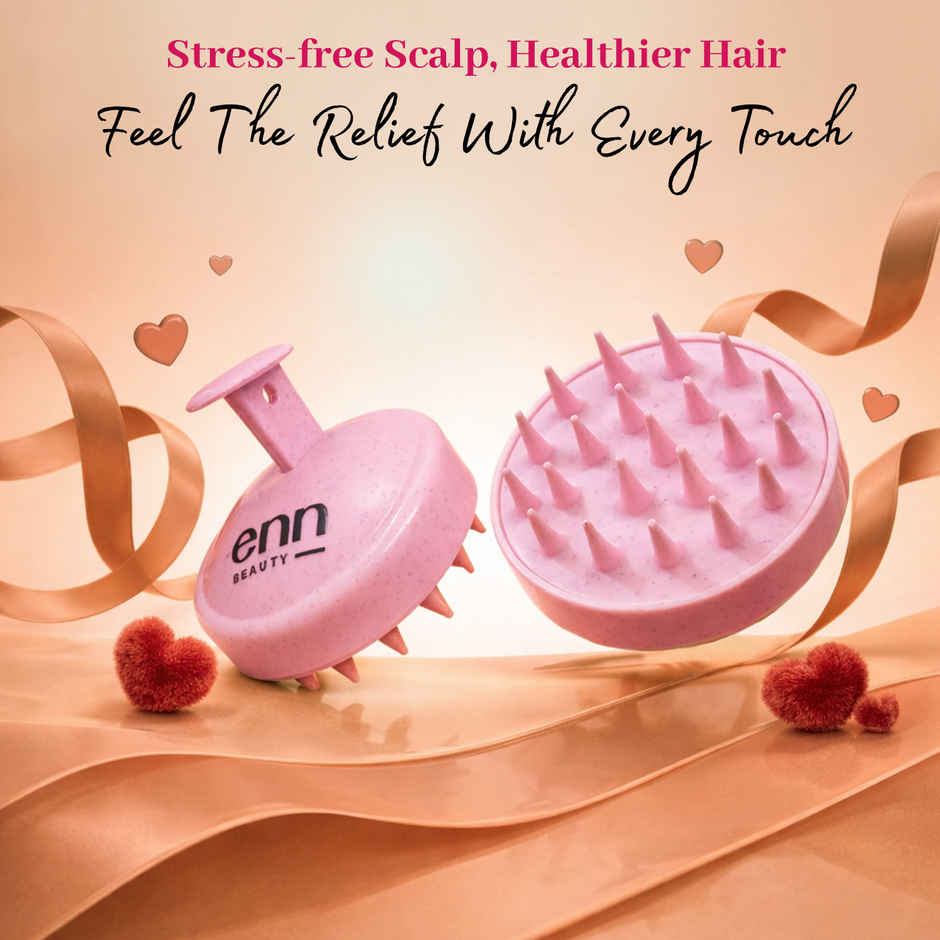 ENN Beauty Root Ritual Hair Scalp Massager | Reduces Hair Fall & Soothes Scalp Tension
