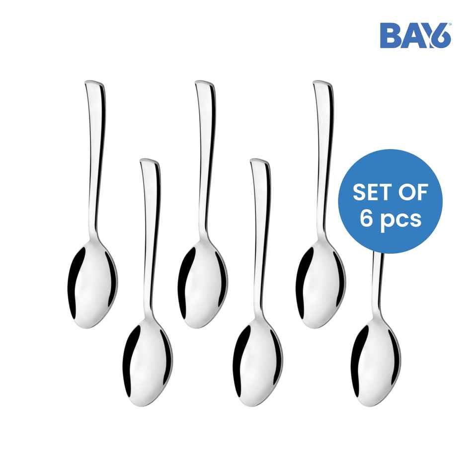 BAY6 Steel Regular Spoon Set | 6pc