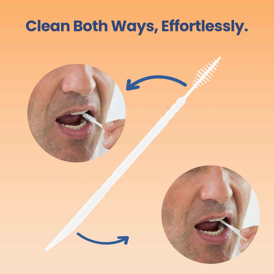 2OOLS 2in1 Inter-Dental Tooth Pick for Teeth Cleaning | TSOC8203