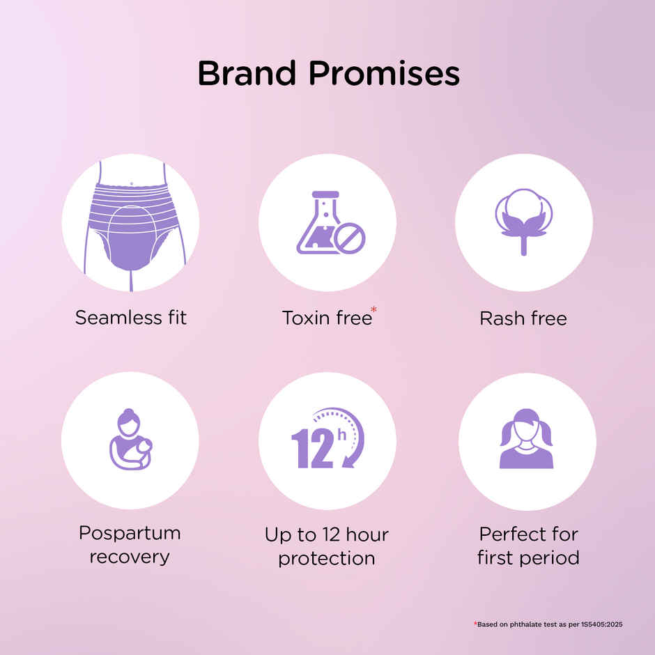 Azah Pee Safe Disposable Period Panty | L-XL