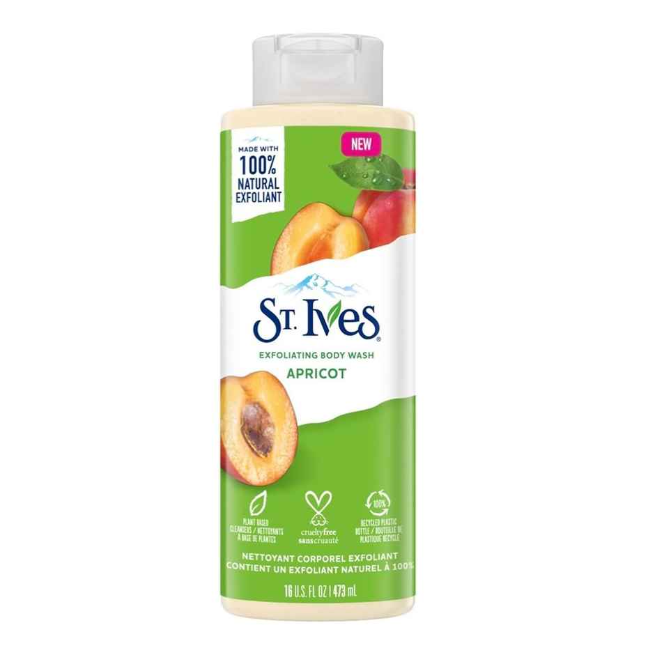 St. Ives Exfoliating Apricot Shower Gel | For Glowing Skin