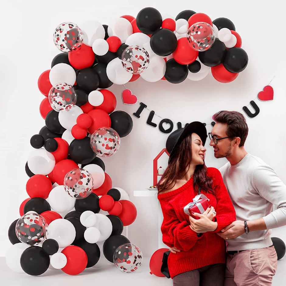 I Love You Red & Black Decoration Kit | Special You