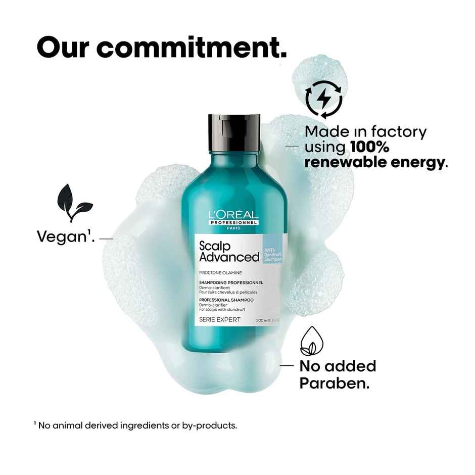 L'Oreal Professionnel Scalp Advanced Anti-Dandruff Dermo-Clarifier Shampoo Removes Dandruff