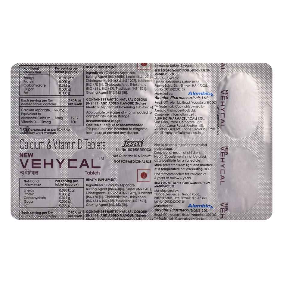 Vehycal Tablet