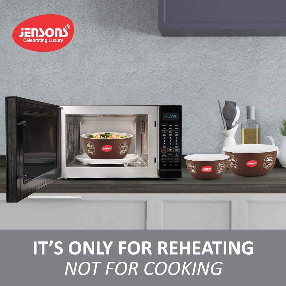 Jenson Flora Container Set | Brown & White