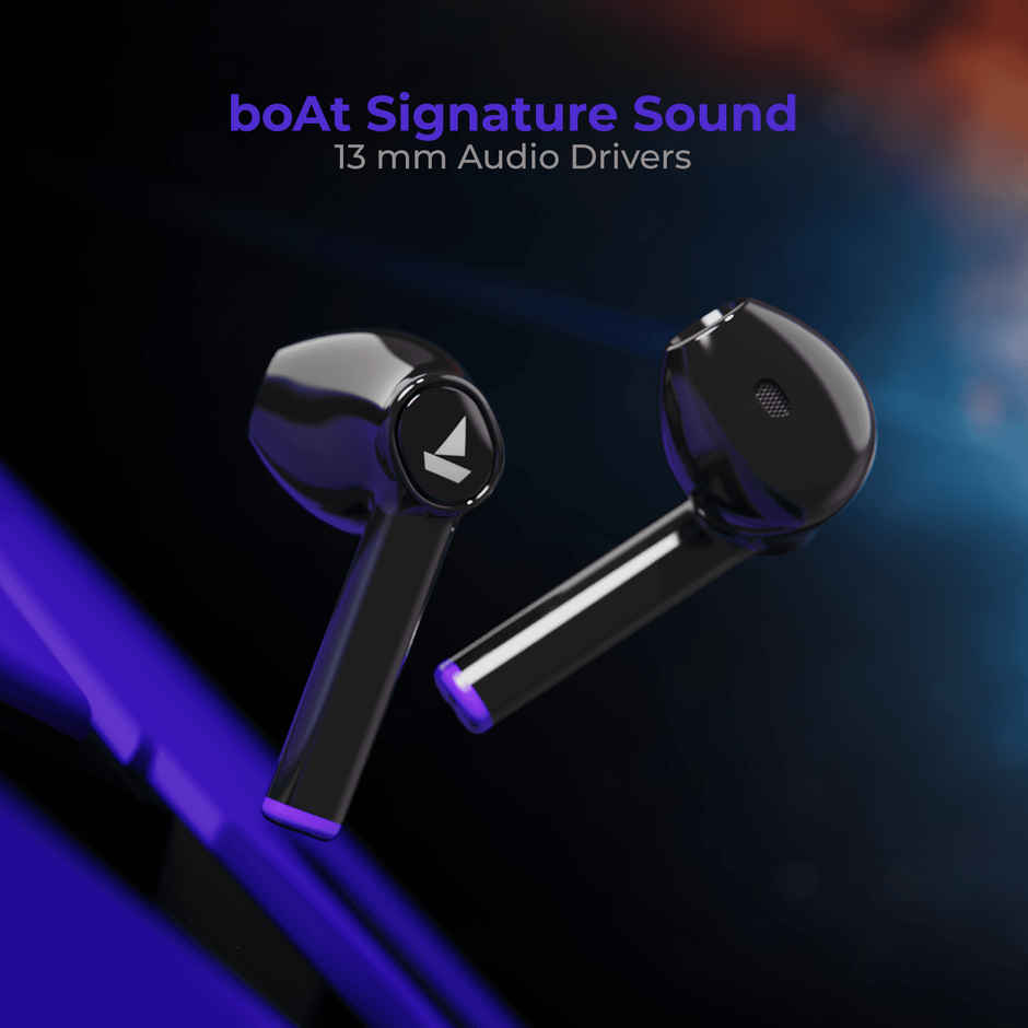 boAt Airdopes 131 TWS Earbuds with mic, 60 Hrs Playtime, ASAP Charge, 13mm Drivers & BT v5.1 - King's Black