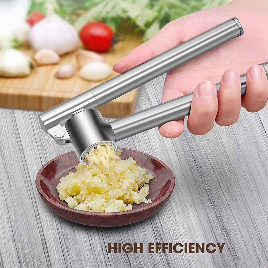 Uttam Garlic & Ginger Press With Stainless Steel Groove
