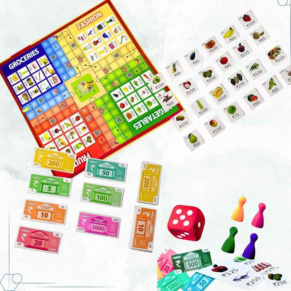 Apex Business Board Game | Shopping & Trading Game | Family Strategy Game