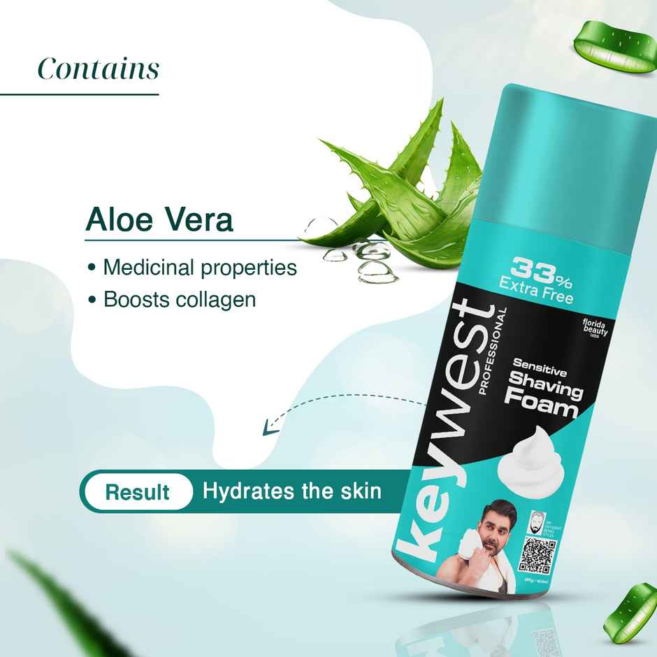 Keywest Sensitive Shaving Foam