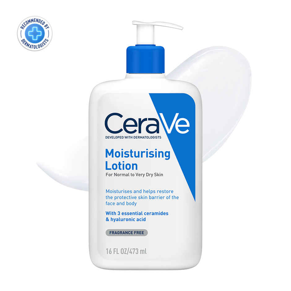 CeraVe Moisturizing Lotion for Normal to Dry Skin with Ceramides & Hyaluronic Acid