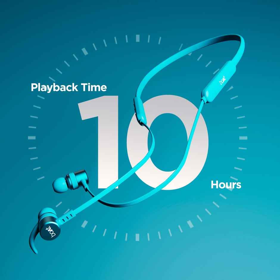 boAt Rockerz 255 Pro in Ear Bluetooth Neckband with Upto 10 Hours Playback(Teal Green)