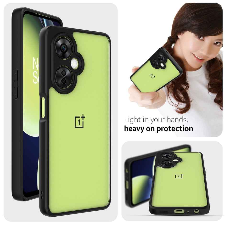 Kapaver Oneplus Nord Ce 3 Lite 5g Back Cover Case | Hybrid - Clear