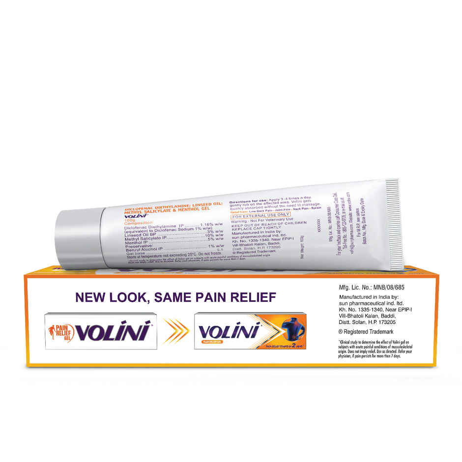 Volini Pain Relief Gel