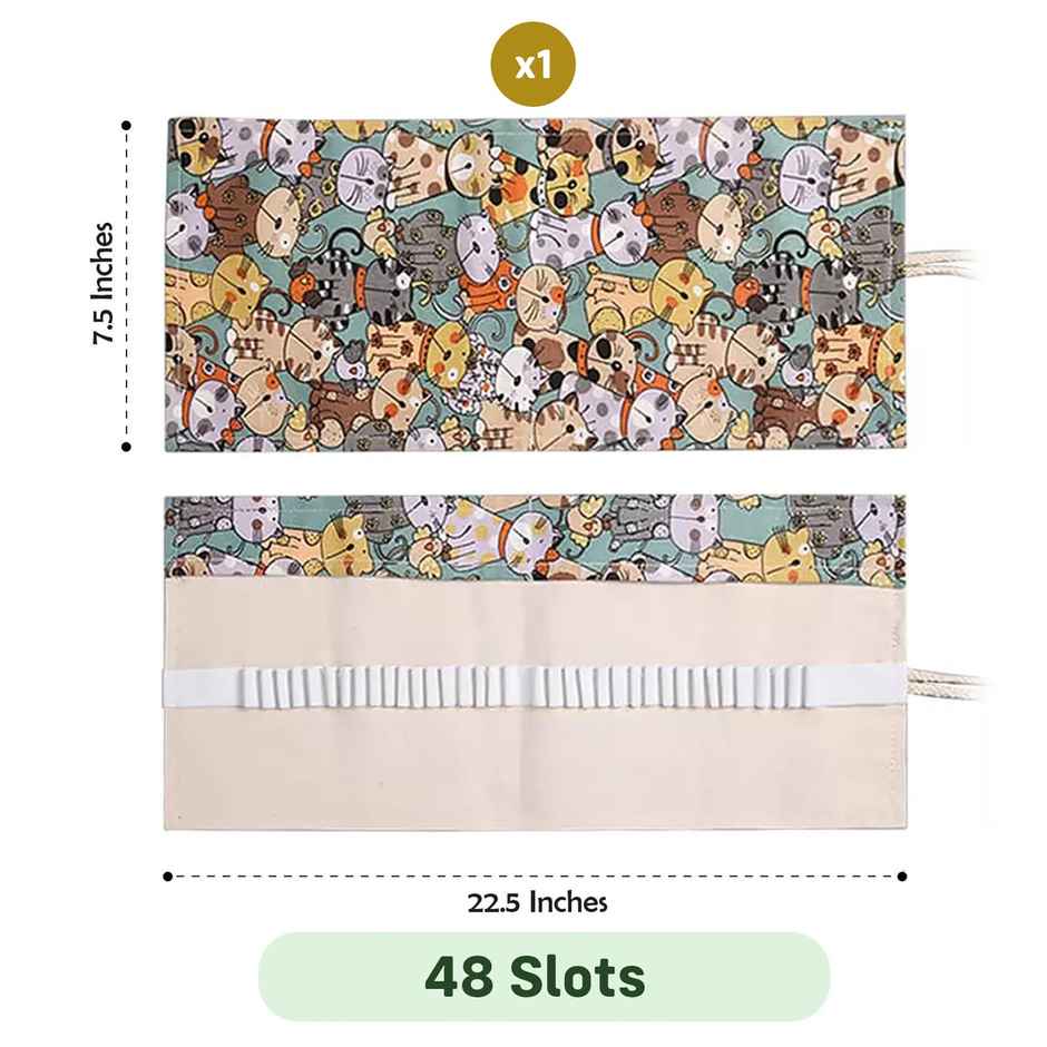 Party Propz Roll Up Pencil Pouch | Teachers Day Special