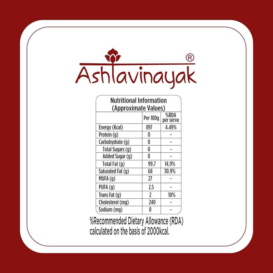 Ashtavinayak A2 Desi Cow Ghee