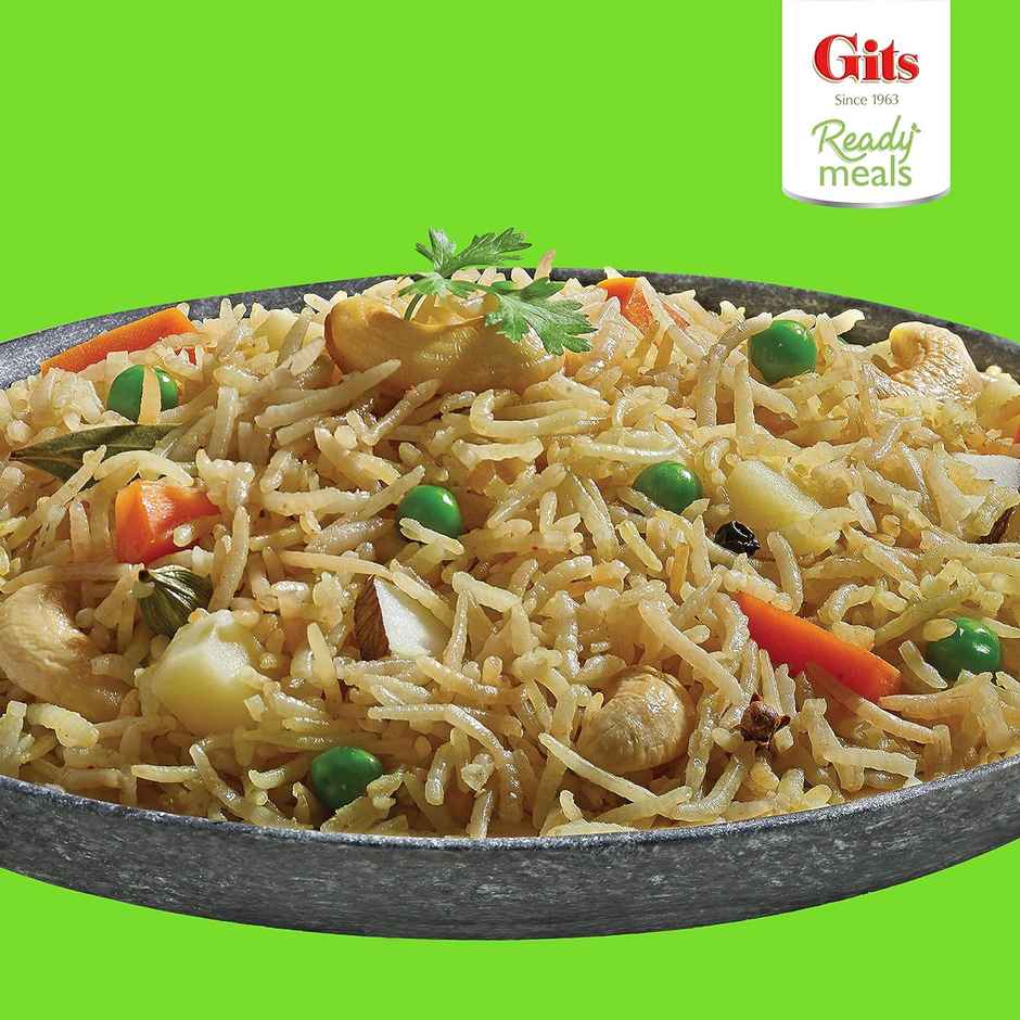 Gits Ready To Eat Veg Pulav | Authentic & Convenient