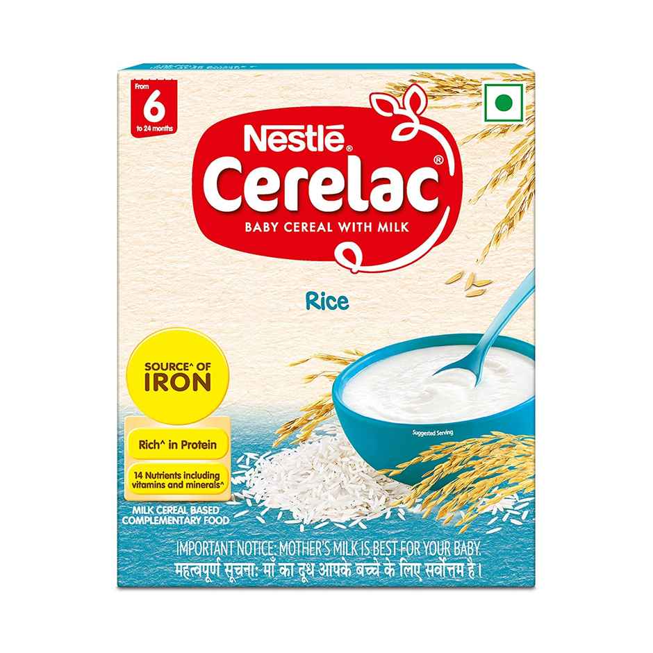 Nestle Ceralac Baby Cereal With Milk - Rice Combo