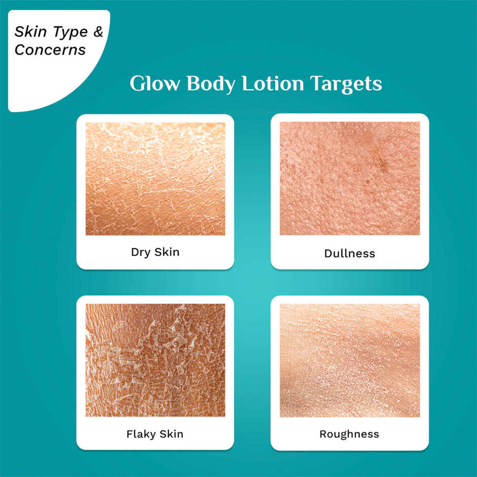 Pilgrim Spanish Squalane & Niacinamide Glow Body Lotion With Cocoa 48h Long-lasting Moisturization