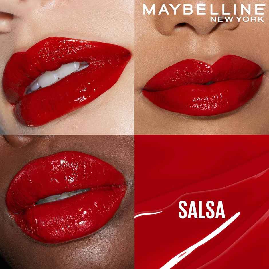 Maybelline Superstay Vinyl Ink - Longwear Shine Lip Color, Salsa