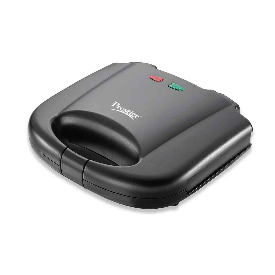 Prestige PGMFB 800W Grill Sandwich Toaster, Non-Stick Grill Plates, Black, 1Y Warranty,ISI Certified