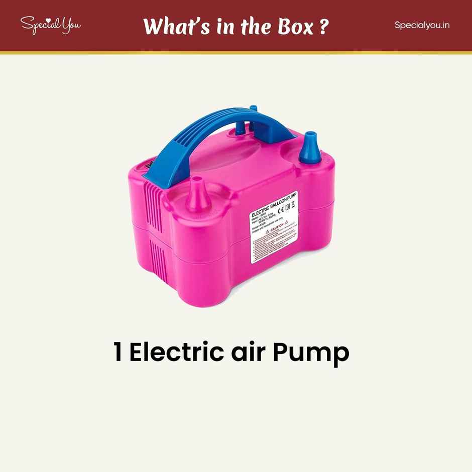 Pink Electric Balloon Pump | Special You