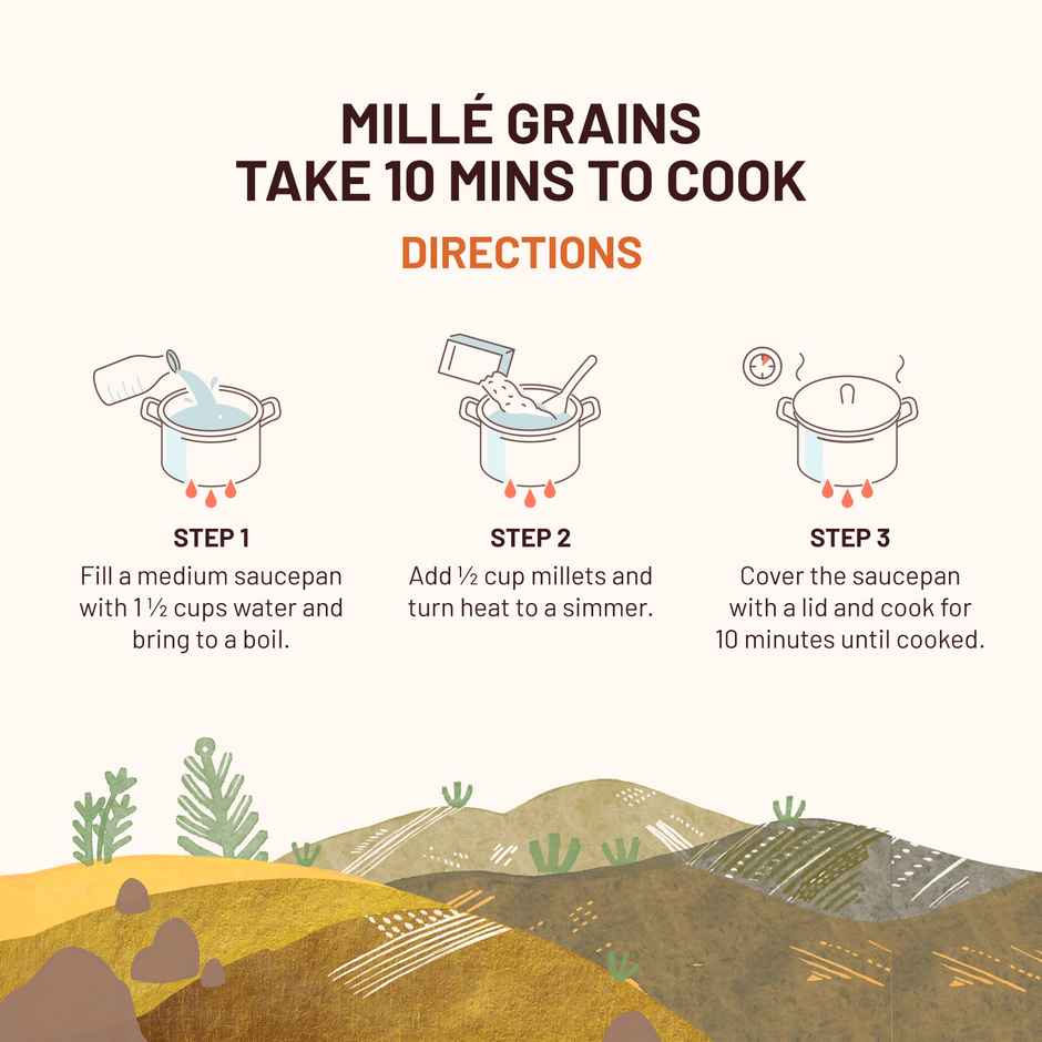 Mille Grains Foxtail | Kangi Millet