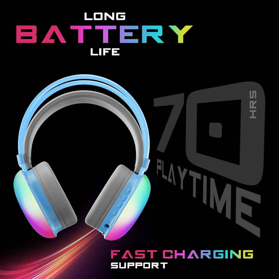 Truke BTG Thunder Headphone - Blue