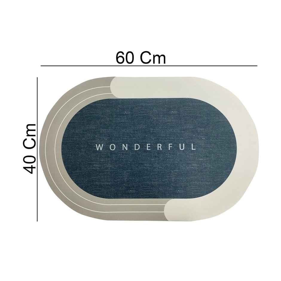 Status Silicon Anti-Skid Bath Mat | 38 x 58 cm | Wonderful | Assorted