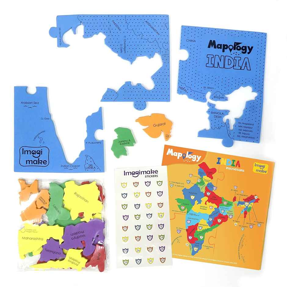 Imagimake Mapology States of India Map